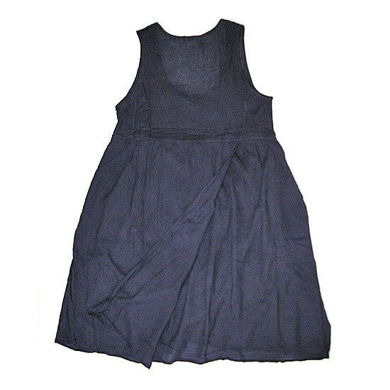 レディース ボタン付きワンピース ネイビー フリーサイズ 着丈100 105cm タイ雑貨 アジアン雑貨の通販はau Wowma ワウマ アジアン雑貨 インテリアangkasa 商品ロットナンバー 240389205