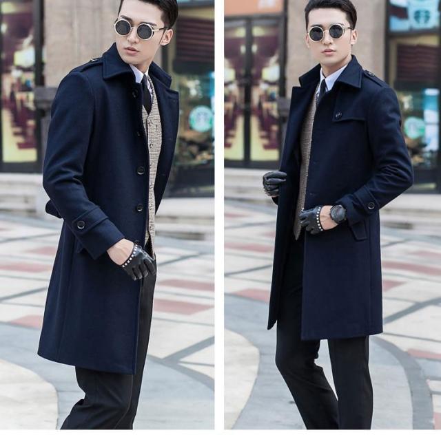 ブランドおしゃれ メンズコート ウールトレンチコートメンズ ロング丈コート ダッフルコート ウールメルトンコート スプリングコート スリム 見つけた人ラッキー Farmerscentre Com Ng
