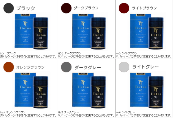 【ティップトップ 40 40g】薄毛の部分に振りかけると、静電気により付着します!瞬時に髪が増えたように見えます! 【ティップトップ 40 40g】薄毛の部分に振りかけると、静電気により付着します!瞬時に髪が増えたように見えます!
