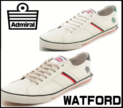 最適な価格 即納 送料無料 Admiral アドミラル Watford ワトフォード メンズ スニーカー 靴 ホワイト グリーン トリコロール 現金特価 Lahorestudentsunion Com