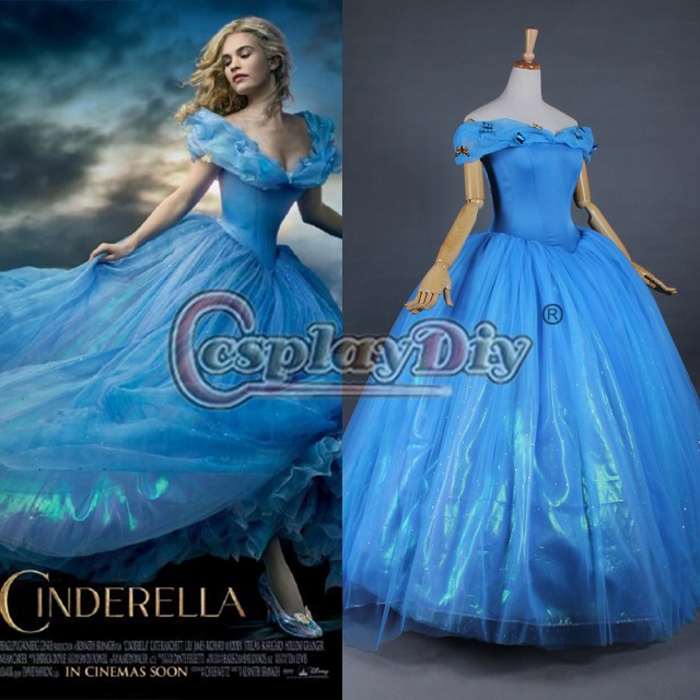 100 安心保証 高品質 高級コスプレ衣装 映画 ディズニー シンデレラ 風 ドレス オーダーメイド Cinderella Dresses For Frozen Princess オープニング大放出セール Www Flixel Org