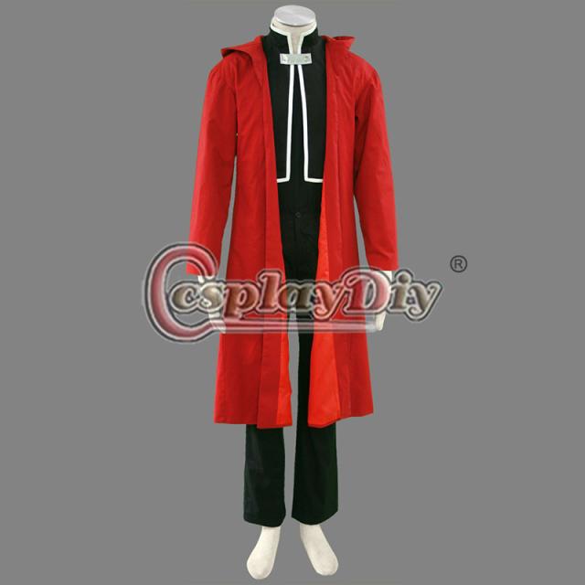 安い 高品質 高級コスプレ衣装 鋼の錬金術師 風 エドワード エルリック タイプ オーダーメイド Fullmetal Alchemist Edward Elric Cosplay 期間限定特価 Carlavista Com
