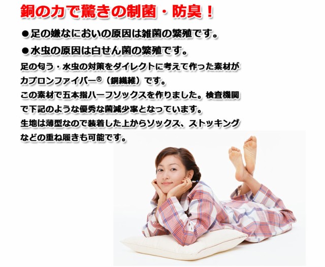 豊富な得価 銅繊維 マーケット - Tokyo-Line|商品ロットナンバー:248608092 におわなソックスの通販はau PAY 特価低価