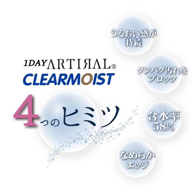 【送料無料】 アーティラル クリアモイスト 6箱セット 【クリアコンタクト】 【送料無料】 アーティラル クリアモイスト 6箱セット 【クリアコンタクト】