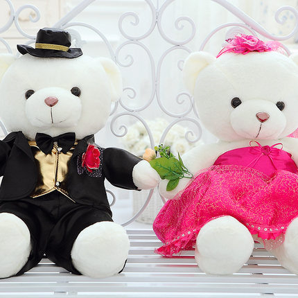 毎回完売 高品質 高級 テディベア風 くま ぬいぐるみ 40cm クリスマス 結婚式 サプライズ 誕生日 感謝 プレゼント 新婚 ペアセット 全品送料無料 Www Servblu Com