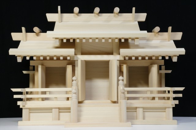 格安大得価 美しい、東濃桧■屋根違い三社■木の風合/金具の無い マーケット - 神棚・神具・仏具 やまこう|商品ロットナンバー:252099861 神棚■大の通販はau PAY お得爆買い