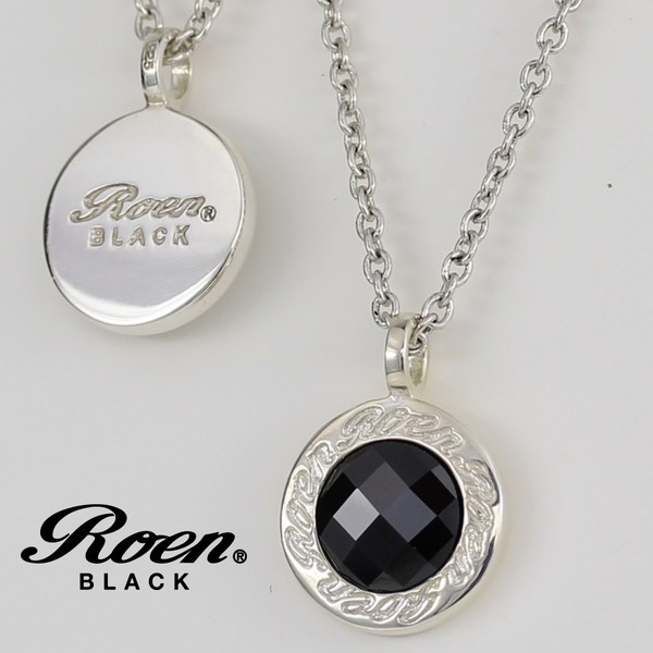 メンズ リバーシブル ネックレス ロゴプレートとキュービック シルバー925 ペンダント ブランド Roen Black ロエン ブラックの通販はau Pay マーケット Aglai Vivace アグライヴィヴァーチェ 商品ロットナンバー