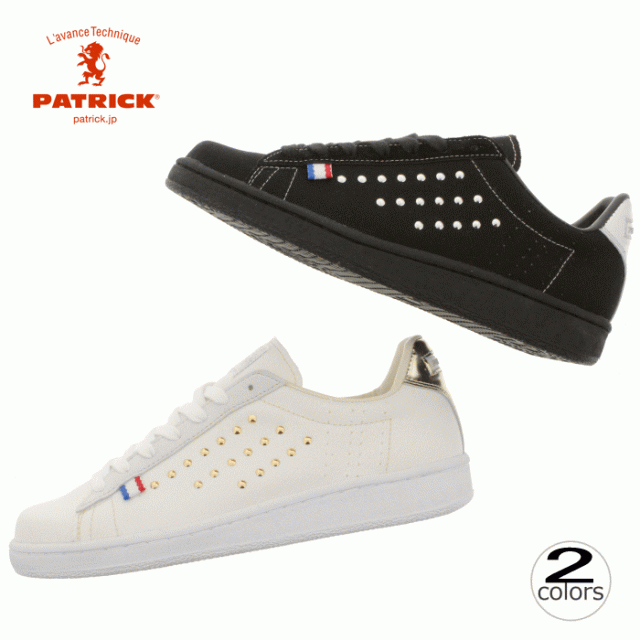 わけあり並の激安価格 交換返品送料無料 パトリック スニーカー Patrick ケベック メタル Quebec Mt ホワイト 5292 ブラック 即納特典付き Alimamiy Ru
