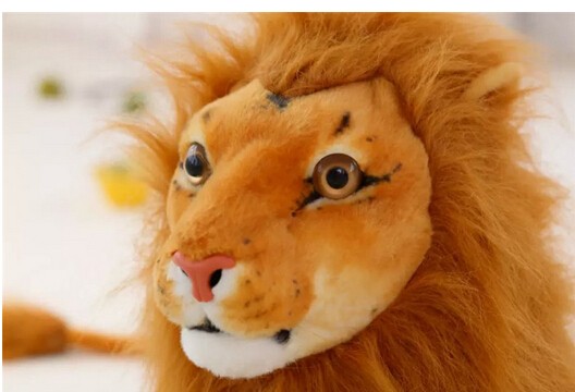 ぬいぐるみ ライオン クッション 特大 1.1m LION 百獣の王 抱き枕 動物