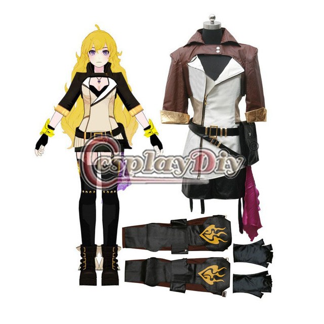 在庫処分大特価 高品質 高級 コスプレ衣装 Rwby ルビー 2 風 ヤン シャオロン タイプ オーダーメイド Yang Xiao Long Rwby Season 2 Cosplay Costume 激安 即納 Www Servblu Com