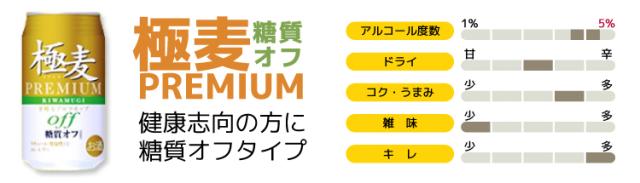 極麦プレミアム糖質オフ2