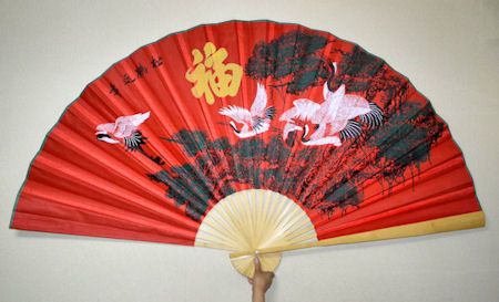 多幸屋の通販は ネットショッピング 商品ロットナンバー ファッション小物 中国伝統な工芸扇子 大型飾り扇子 絵画梅竹柄扇子 中国雑貨 バッグ 財布 ファッション小物 多幸屋商店