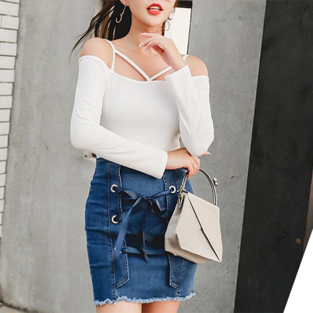 人気第1位 超ミニ ボーイッシュ セクシー リボン デコルテ ショート オフショルダー タイトスカート キャミソール 無地 ワンピース セットアップ 正規激安 Conetica Com Mx