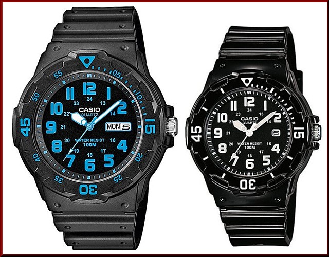 Casio カシオ スタンダード アナログクォーツ ペアウォッチ 海外モデル ラバーベルト Mrw 0h ブラック 腕時計 評価