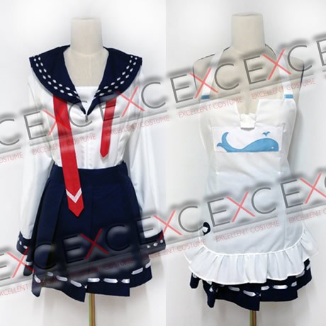 爆買い国産 艦隊これくしょん 大鯨(たいげい) 風 コスプレ衣装の通販はau PAY マーケット - コスプレ衣装のエクシーW|商品ロットナンバー:261872930 好評正規品