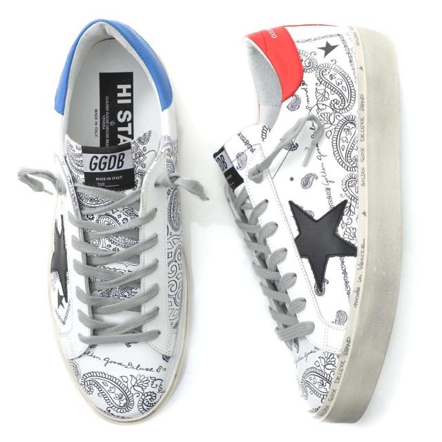 あす着 ゴールデングース Golden Goose Deluxe Brand スニーカー メンズ Hi Star ハイスター Wmcc Net