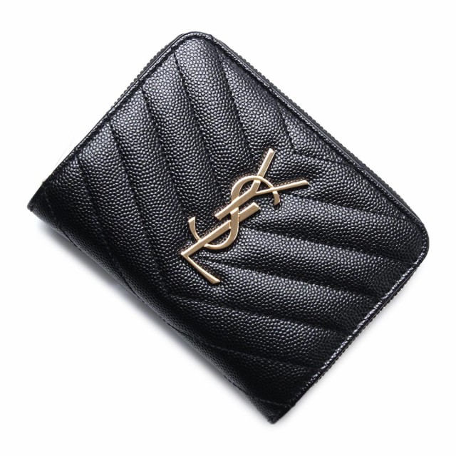 [あす着] サンローラン SAINT LAURENT 2つ折り財布 小銭入れ付き レディース MONOGRAM SAINT LAURENTの