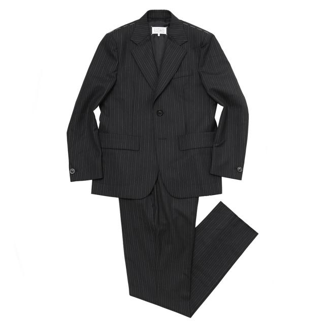 すので メゾンマルジェラ 男性のためのワードローブの通販はau Pay マーケット モダンブルー Au Pay マーケット店 商品ロットナンバー Maison Margiela シングル 2つボタンスーツ メンズ 14 つボタンス