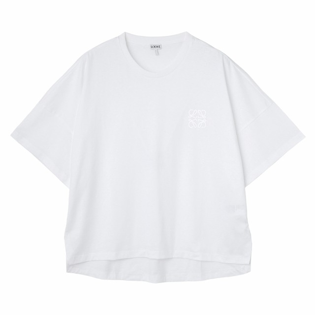 [あす着] ロエベ LOEWE クルーネックTシャツ ショート オーバーサイズ アナグラム Tシャツ レディース