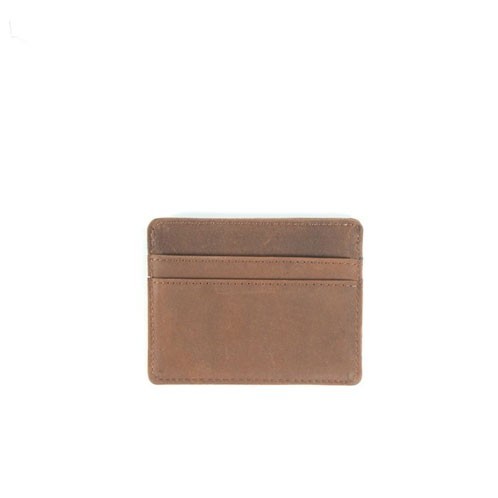 ハーシェル Herschel 10045-00037-OS Charlie Leather Brown Nubuck レザーカードホルダー