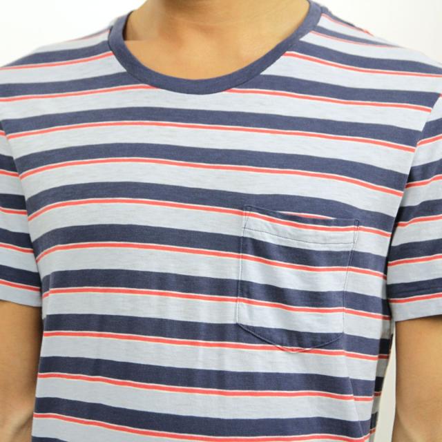ポロラルフローレン POLO RALPH LAUREN 正規品 メンズ 半袖Tシャツ Ringer Striped T-Shirt BLUE