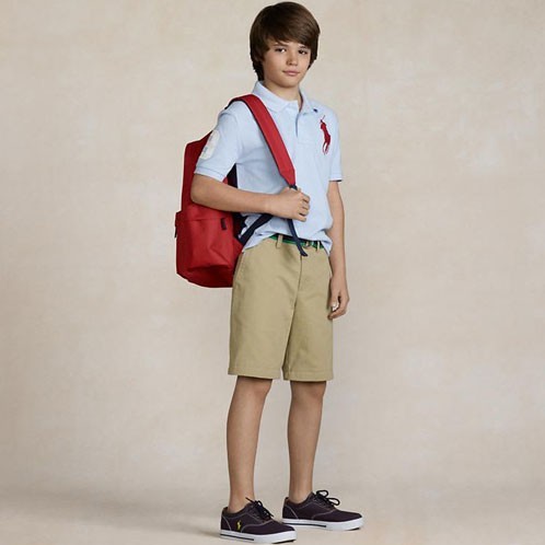 ポロラルフローレンキッズ POLO RALPH LAUREN CHILDREN 正規品 子供服 ボーイズ ポロシャツ Big Pony Mesh Polo #18121236 LIGHT BLUE
