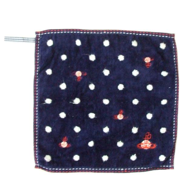 廃盤 Vivienne Westwood ヴィヴィアンウエストウッド オーブデザインパイルハンカチ 2枚セット (パイル ORB 水玉) 105876 廃盤 Vivienne Westwood ヴィヴィアンウエストウッド オーブデザインパイルハンカチ 2枚セット (パイル ORB 水玉) 105876