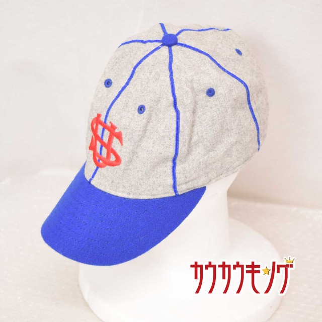 中古 Cooperstown Ball Cap クーパーズタウン ボール キャップ ウール ベースボール キャップ 帽子 グレー ブルー サイズ7 1 4 ユニの通販はau Pay マーケット カウカウキング Au Pay マーケット店 商品ロットナンバー