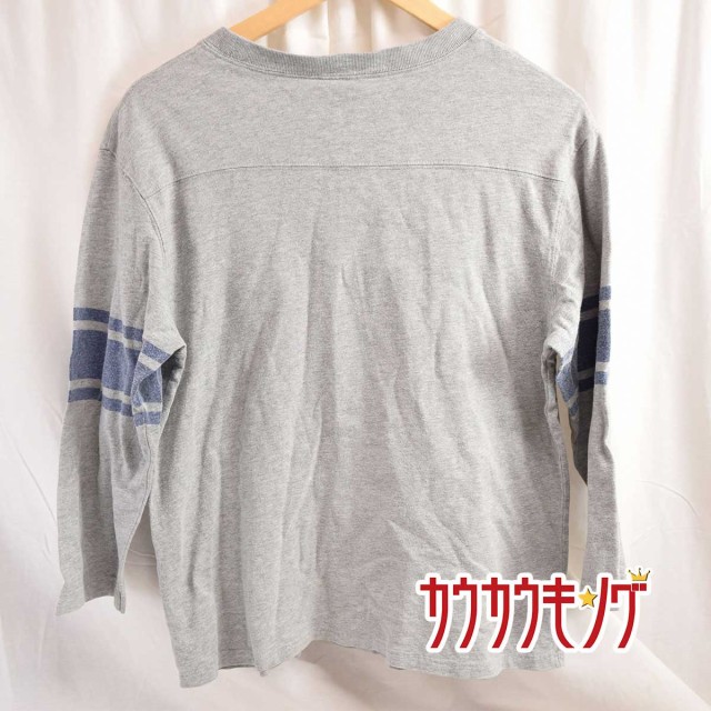 中古 チャンピオン Champion 長袖 シャツ ロンt ロングtシャツ ロングスリーブ フットボール グレー サイズm メンズ C3 Z414の通販はau Pay マーケット カウカウキング Au Pay マーケット店 商品ロットナンバー