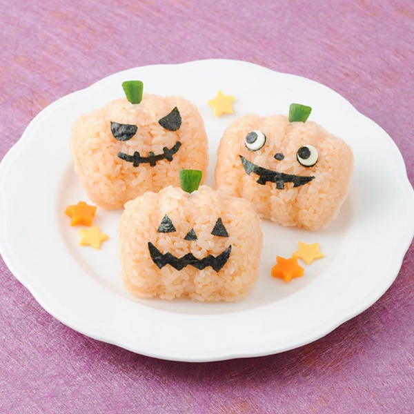 おにぎり 押し型 おにぎりでhalloween 抜き型 キャラ弁 ご飯型抜き お弁当グッズ おにぎり型 ハロウィン イベン