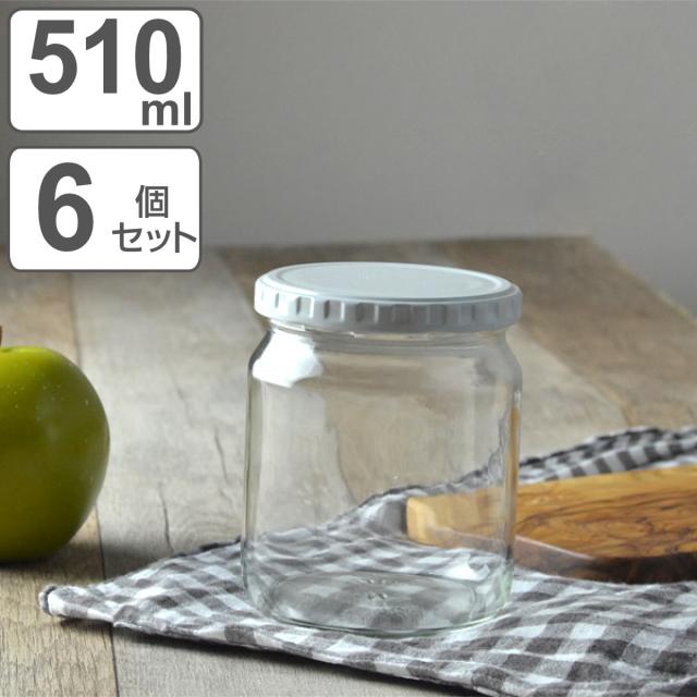 保存容器 ジャム瓶 500ml ガラス瓶 6個セット 保存ビン ガラス瓶 ガラス保存容器 キッチン用品 キッチン雑貨 ジャム壺 保存瓶 の通販はau Pay マーケット リビングート 商品ロットナンバー