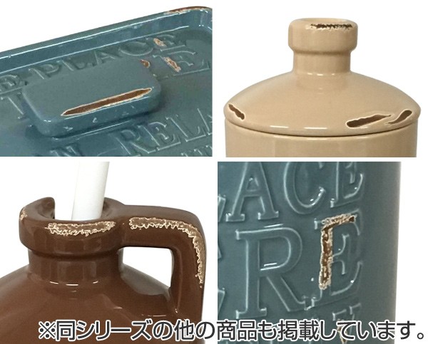 トイレポット 陶器 Vintage サニタリーポット ダストボックス