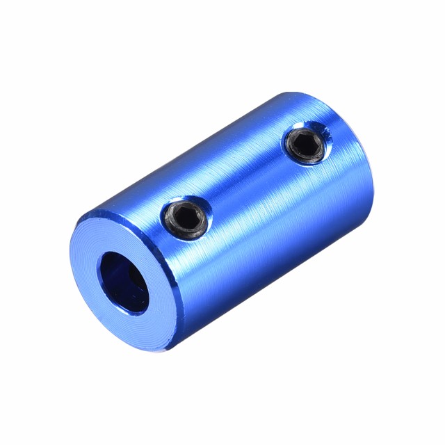 uxcell ボアリジッドカップリングセットスクリュー 4mm-6mm L25XD14 ダークブルー WEB限定 アルミ合金 シャフトカプラーコネクタ 2個 入荷中