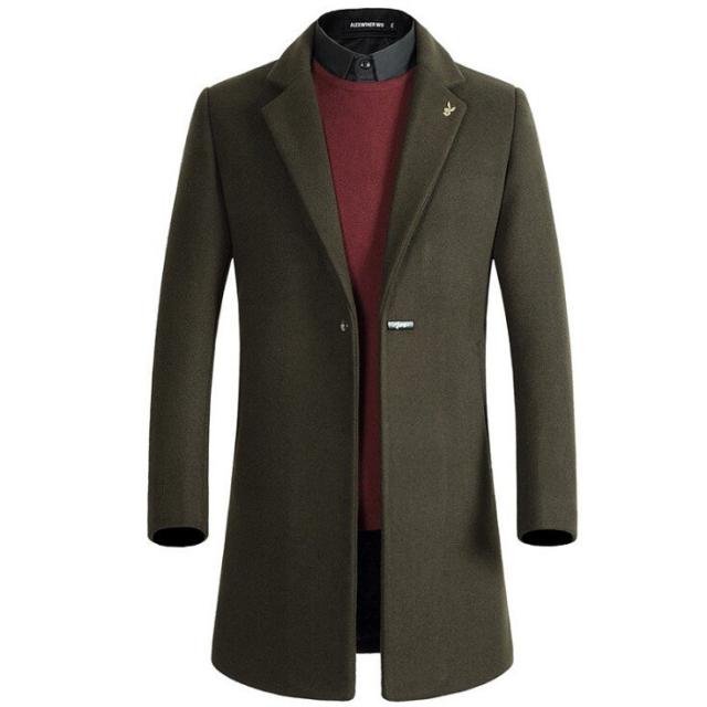 チェスターコート メンズ メルトンコート ロング丈 ウール混 ビジネスコート ラシャ 紳士服 細身の通販はau Wowma ワウマ Lindo 商品ロットナンバー