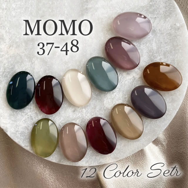 アウトレット カラージェル Momo By Nail For All 3g 12色セット 37 48 日本正規品 Www Iacymperu Org