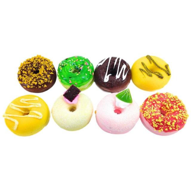食品サンプル カラフル ドーナツ クリーム入り 8個セットの通販はau Wowma ワウマ ノイシュタット 商品ロットナンバー