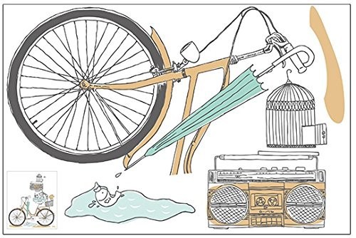 ベストおしゃれ 自転車 イラスト 簡単 すべてのイラスト画像