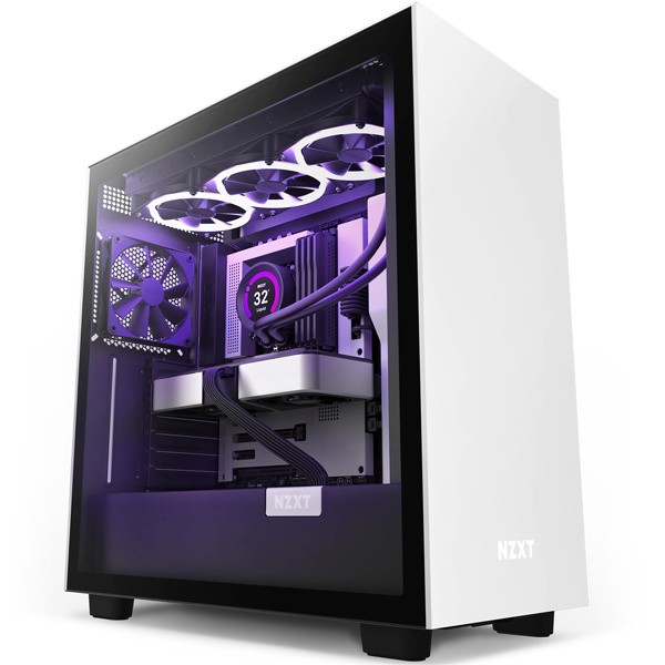 NZXT [CM-H71BG-01] H7 ミドルタワーケース White&Black