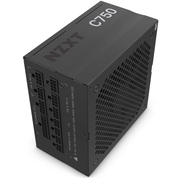 NZXT [PA-7G1BB-JP] C750 電源ユニット 80 Plus Gold 認証 定格 750W 出力