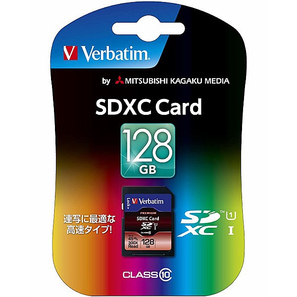 代引不可 Verbatim Sdxc128gjvb2 Sdxc Card 128gb Class 10 好評につき延長