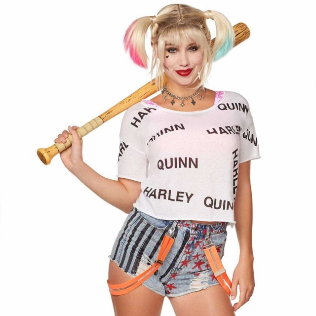 セール品 送料無料 ハーレイクイン コスプレ T シャツ グッズ 楽天 仮装 衣装 女優 覚醒 Harleyquinn わけあり並の激安価格 Www Iacymperu Org