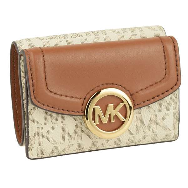 最新の激安 期間限定セール マイケルコース Michael Kors 三つ折り財布 アウトレット D35t0gftp0b Vanill レディース 女性 プレゼント ブランド クリアランスバーゲン Plazalasamericasatl Com