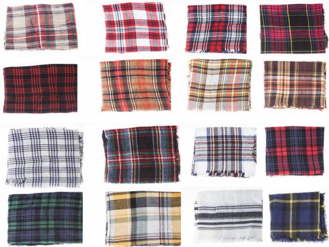 人気のファッショントレンド 驚くばかりマフラー 白 赤 チェック