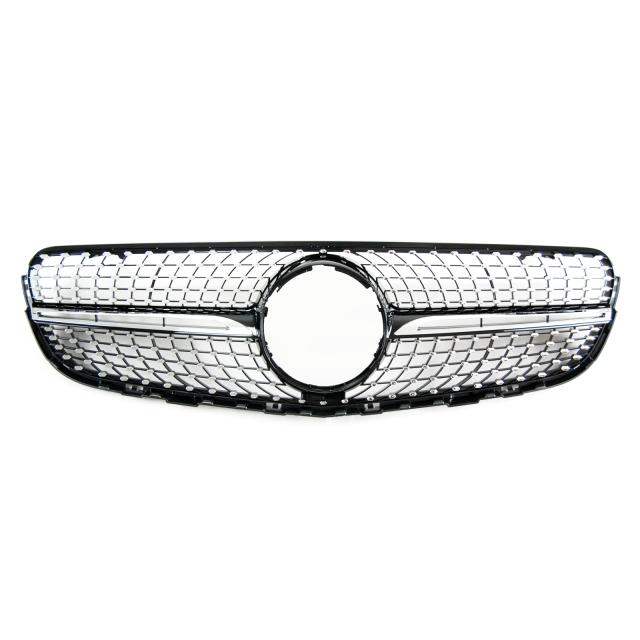 格安即決 メルセデスベンツ Glcクラス X253用 15 19 ブラック オールスタースタイル フロントグリル 全国組立設置無料 Olsonesq Com