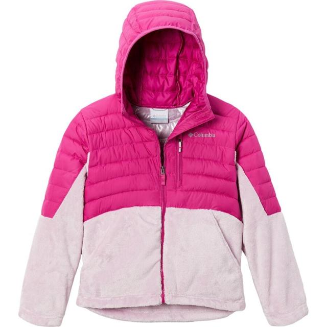 (取寄) コロンビア ガールズ パウダー ライト ノベルティ フーデット ジャケット ガールズ Columbia girls Powder