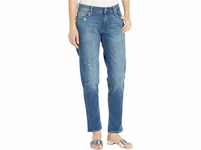 (取寄) ディーエル1961 ライリー ミッドライズ ボーイフレンズ ジーンズ イン アダムス DL1961 Riley Mid-Rise Boyfriend Jeans in Adam