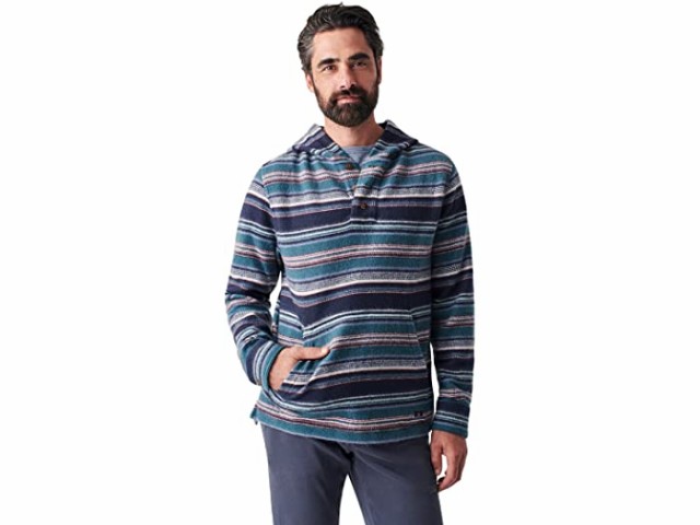 (取寄) ファリティ ニット パシフィック フーディ Faherty Knit Pacific Hoodie Great Falls Serape