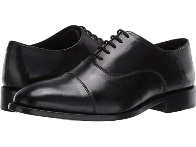 (取寄) アンソニーヴィア クリントン キャップ トゥ オックスフォード Anthony Veer Clinton Cap Toe Oxford Black