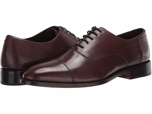 (取寄) アンソニーヴィア クリントン キャップ トゥ オックスフォード Anthony Veer Clinton Cap Toe Oxford Chocolate Brown