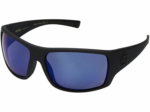 (取寄) ボンジッパー ポーラライズド VonZipper Suplex Polarized Black Satin/Wild Blue Flash Polar Plus